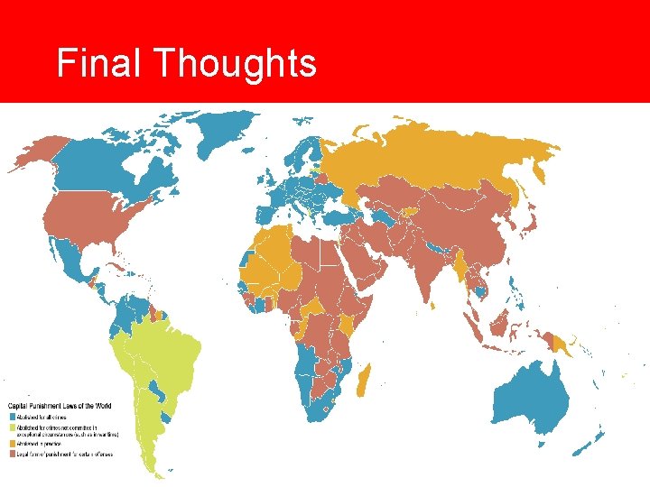 Final Thoughts Final Thoughts