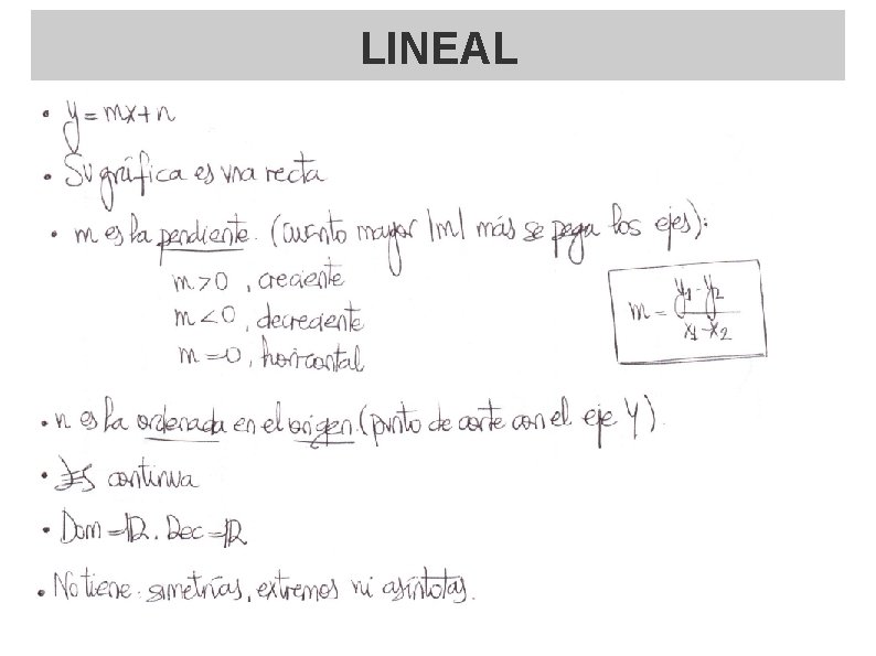 LINEAL LINEAL