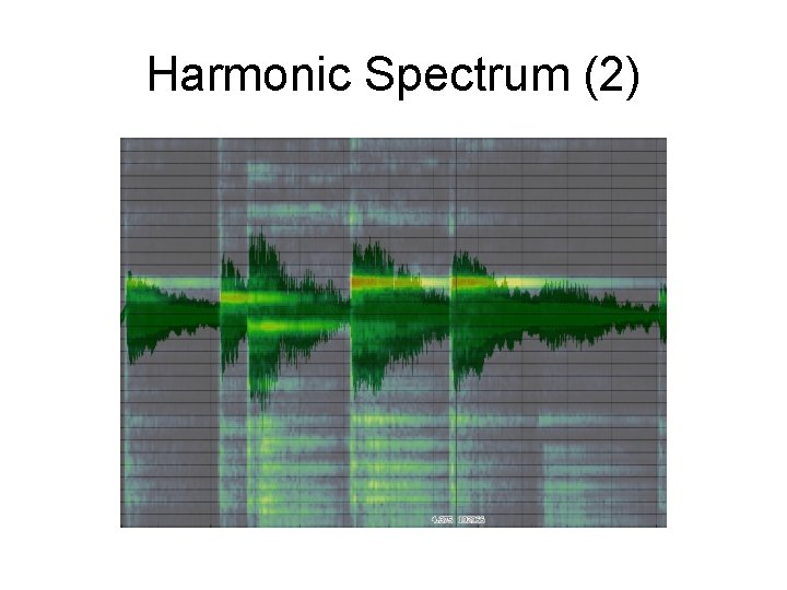 Harmonic Spectrum (2) 