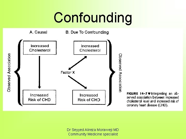 Confounding Dr Seyyed Alireza Moravveji MD Community Medicine specialist 