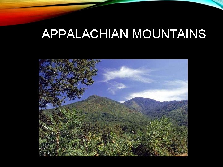 APPALACHIAN MOUNTAINS 