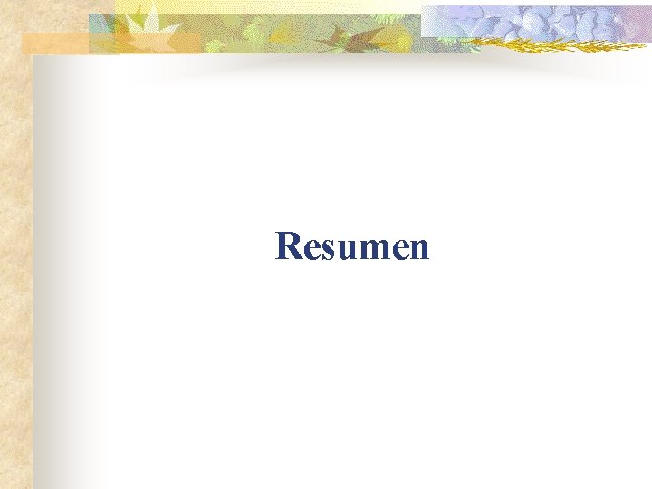 Resumen Resumen