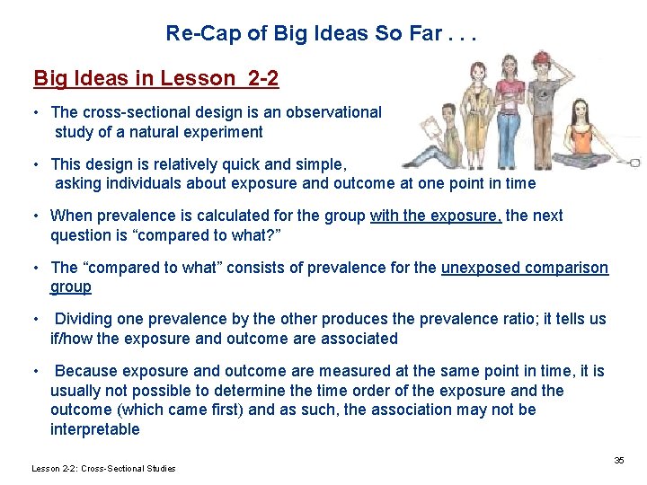 Re-Cap of Big Ideas So Far. . . Big Ideas in Lesson 2 -2 Re-Cap of Big Ideas So Far. . . Big Ideas in Lesson 2 -2
