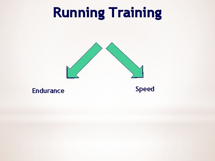 Running Training Endurance Speed 