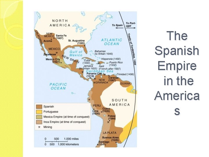 The Spanish Empire in the America s 