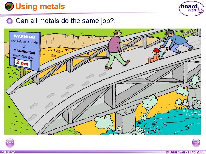 Using metals Can all metals do the same job? . 1 10 ofof 20