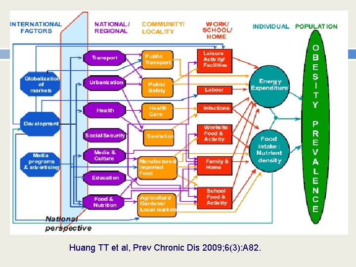 Huang TT et al, Prev Chronic Dis 2009; 6(3): A 82. 