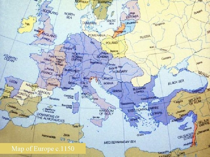 Map of Europe c. 1150 3 