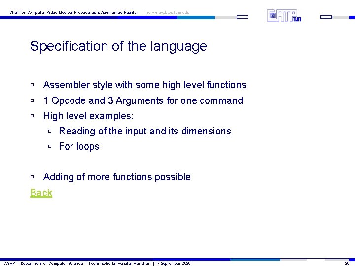 Chair for Computer Aided Medical Procedures & Augmented Reality | wwwnavab. cs. tum. edu
