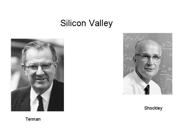 Silicon Valley Shockley Terman 