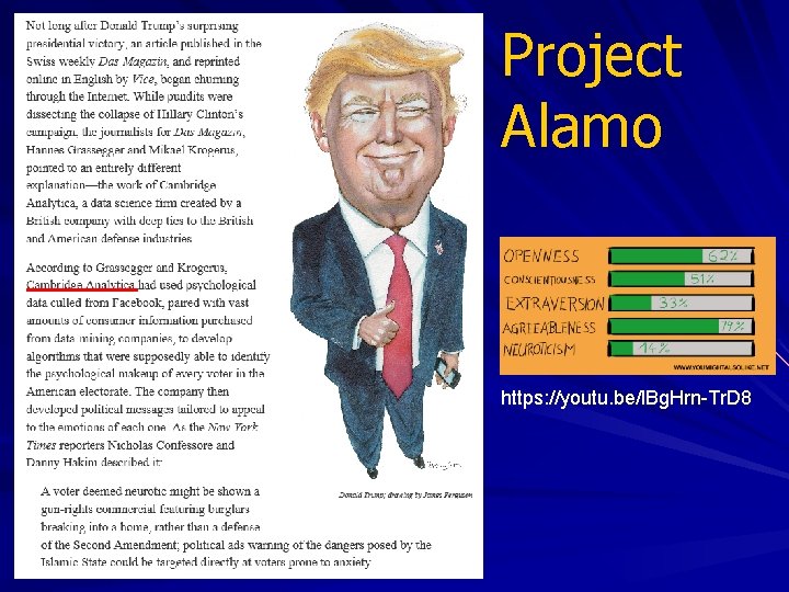 Project Alamo https: //youtu. be/l. Bg. Hrn-Tr. D 8 