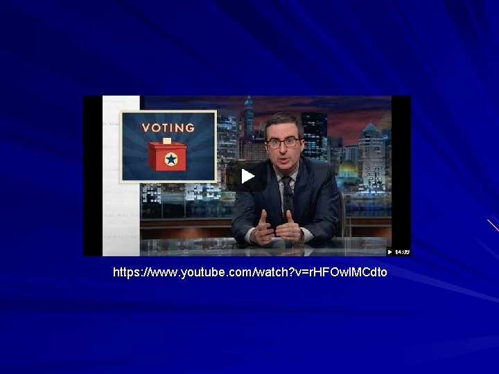 https: //www. youtube. com/watch? v=r. HFOwl. MCdto 