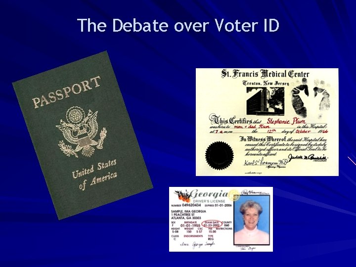 The Debate over Voter ID 