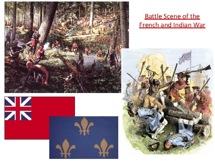 Battle Scene of the French and Indian War 