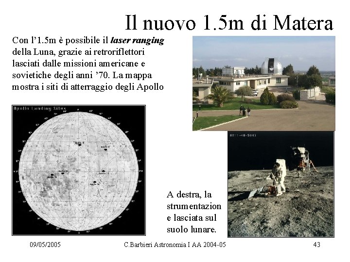 Il nuovo 1. 5 m di Matera Con l’ 1. 5 m è possibile