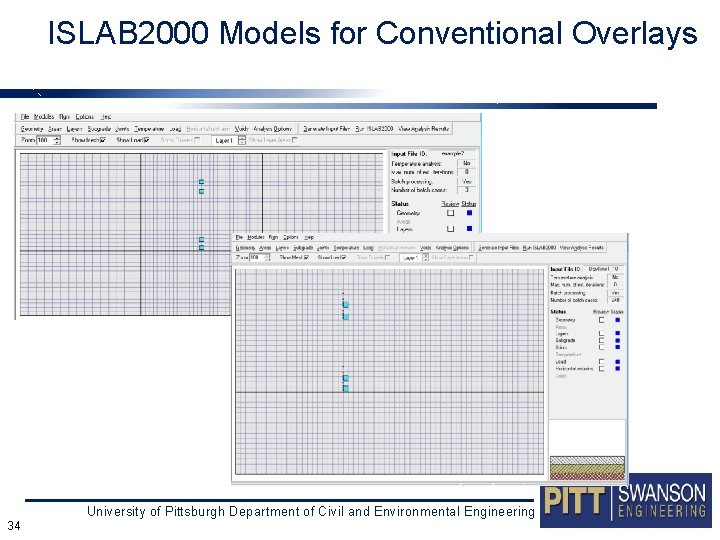 ISLAB 2000 Models for Conventional Overlays University of Pittsburgh Department of Civil and Environmental