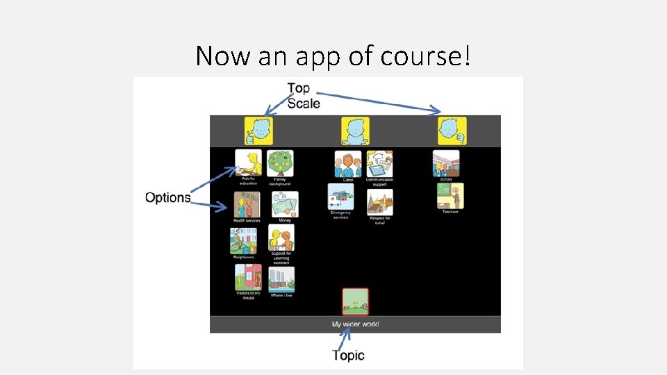 Now an app of course! 
