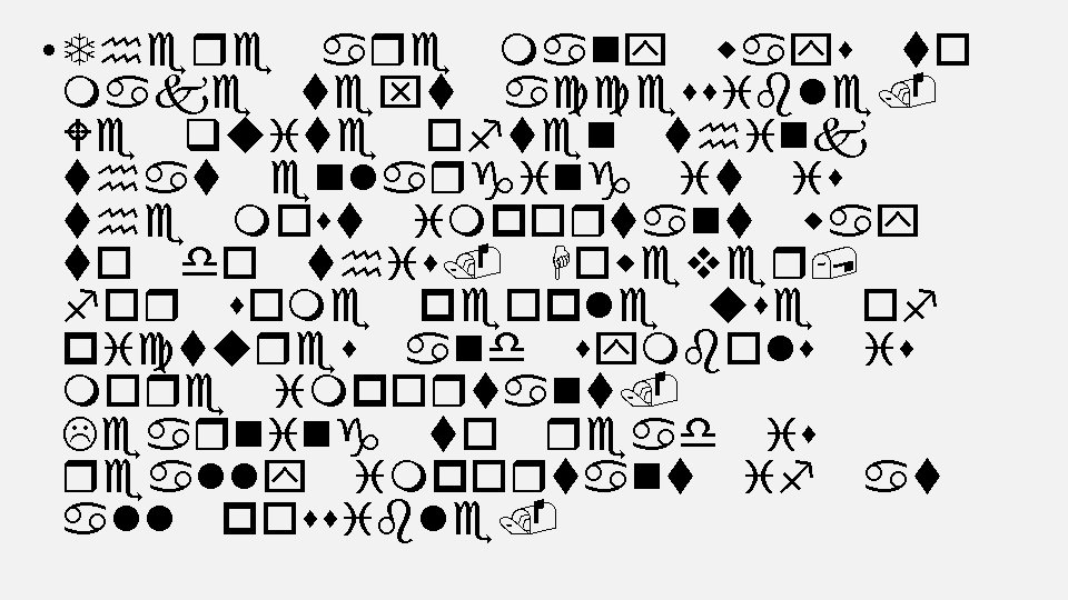  • There are many ways to make text accessible. We quite often think
