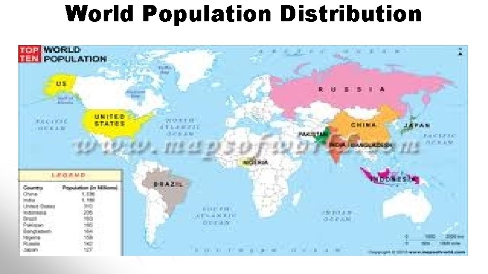 World Population Distribution 