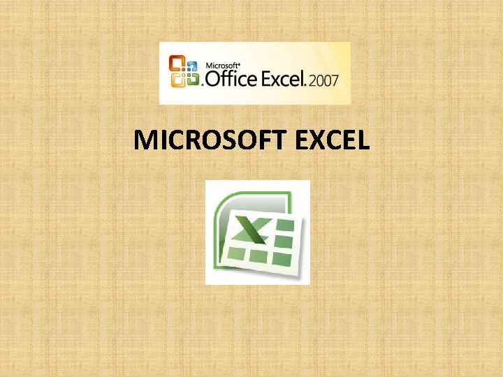 MICROSOFT EXCEL 