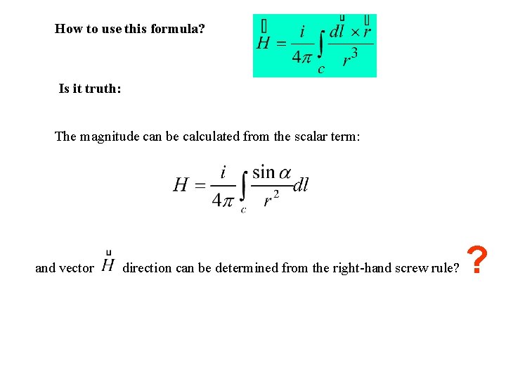 How to use this formula? Is it truth: The magnitude can be calculated from