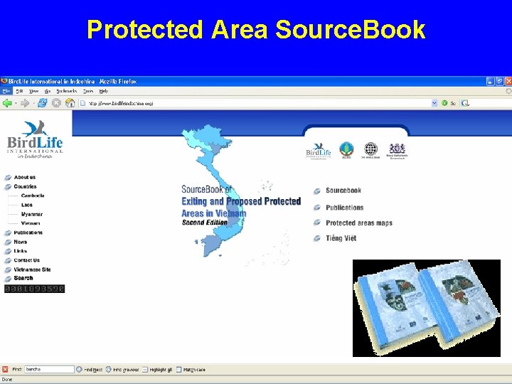 Protected Area Source. Book 