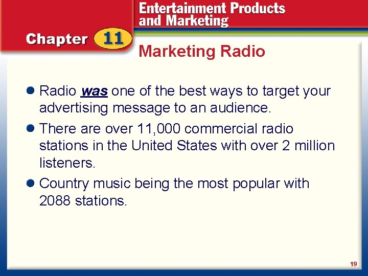 Marketing Radio was one of the best ways to target your advertising message to