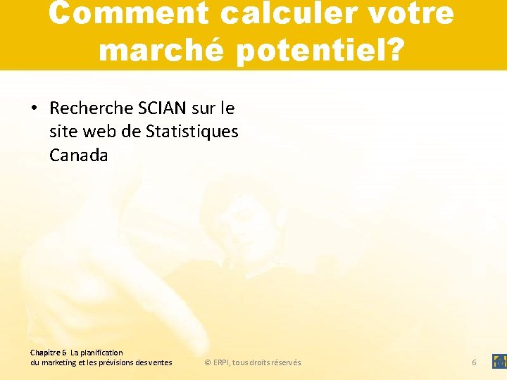 Comment calculer votre marché potentiel? • Recherche SCIAN sur le site web de Statistiques