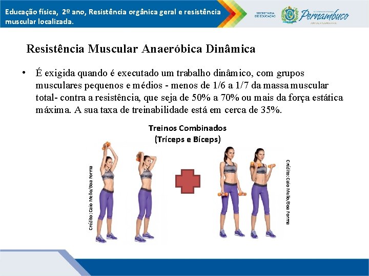 Educação física, 2º ano, Resistência orgânica geral e resistência muscular localizada. Resistência Muscular Anaeróbica