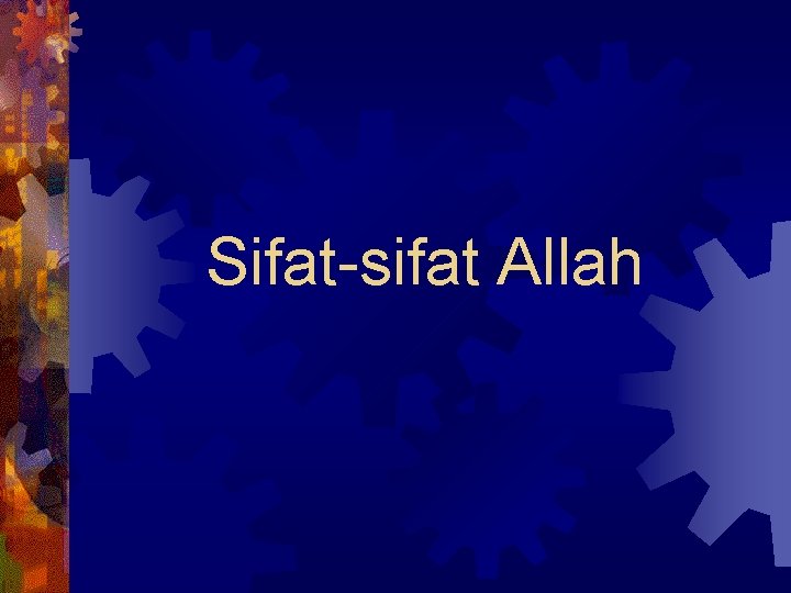 Sifat-sifat Allah 