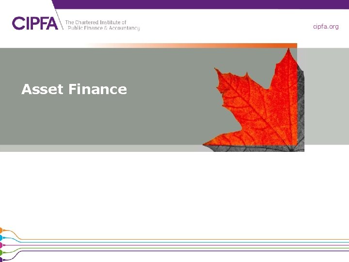 cipfa. org Asset Finance 