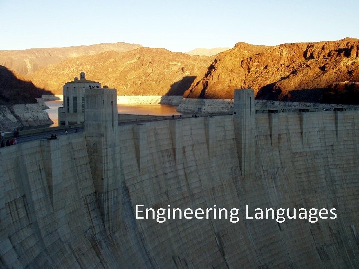 Engineering Languages 