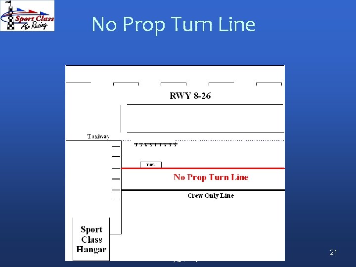 No Prop Turn Line 21 