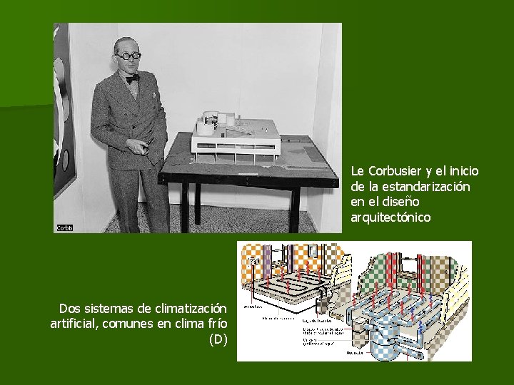 Le Corbusier y el inicio de la estandarización en el diseño arquitectónico Dos sistemas