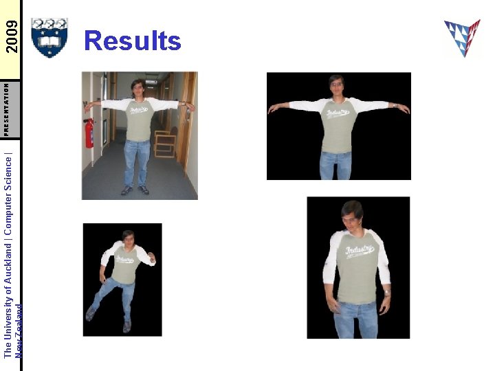The University of Auckland | Computer Science | New Zealand PRESENTATION 2009 Results 