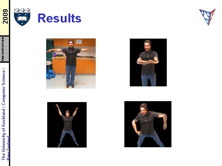 The University of Auckland | Computer Science | New Zealand PRESENTATION 2009 Results 