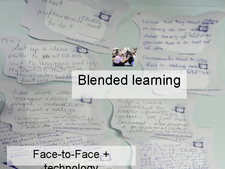 Blended learning Face-to-Face + 