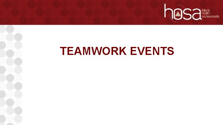 TEAMWORK EVENTS 