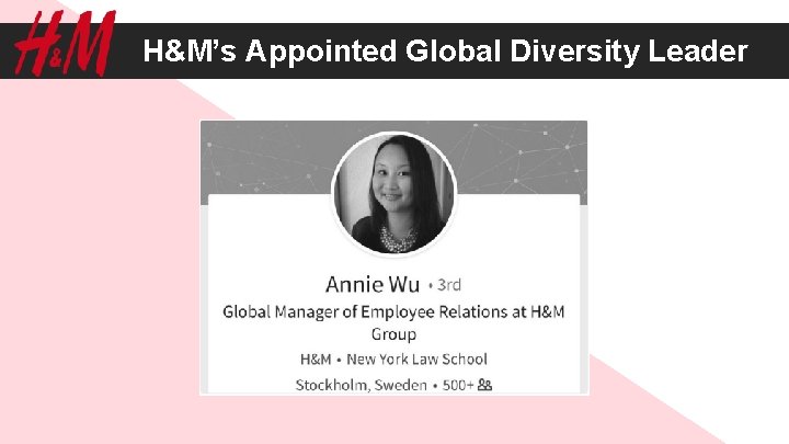 H&M’s Appointed Global Diversity Leader 