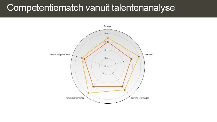 Competentiematch vanuit talentenanalyse Competentiematch vanuit talentenanalyse