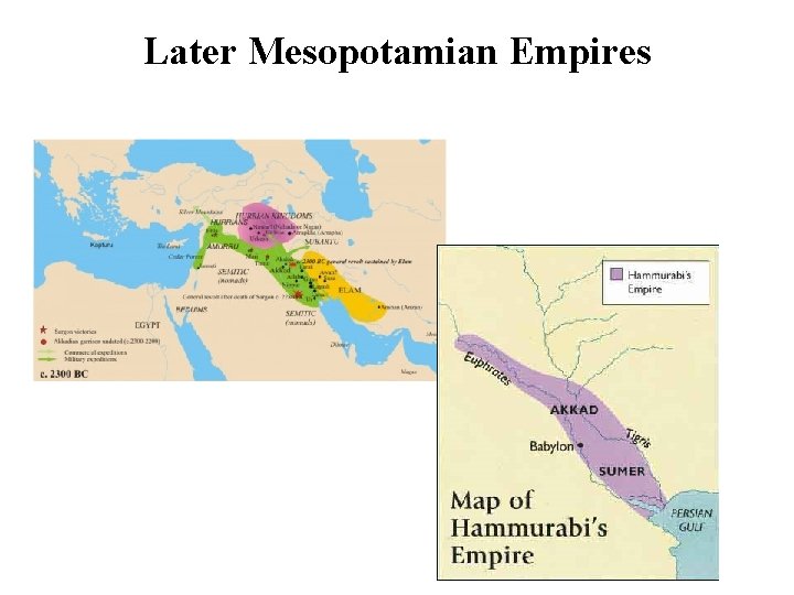 Later Mesopotamian Empires 