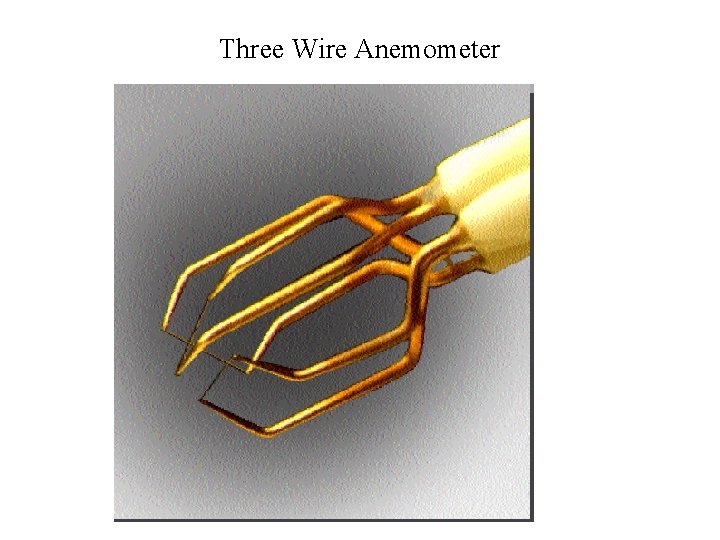 Three Wire Anemometer 