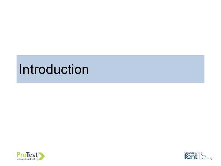 Introduction Introduction