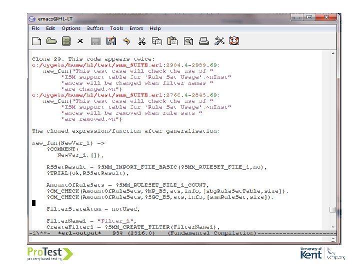 Clone detection Clone detection