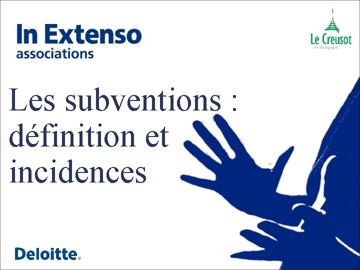 Les subventions : définition et incidences 