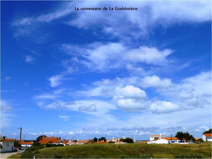 La commune de La Guérinière 