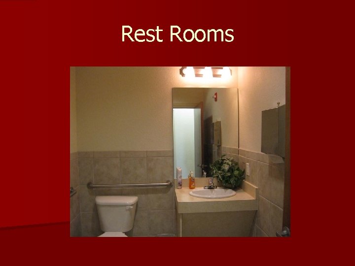 Rest Rooms Rest Rooms