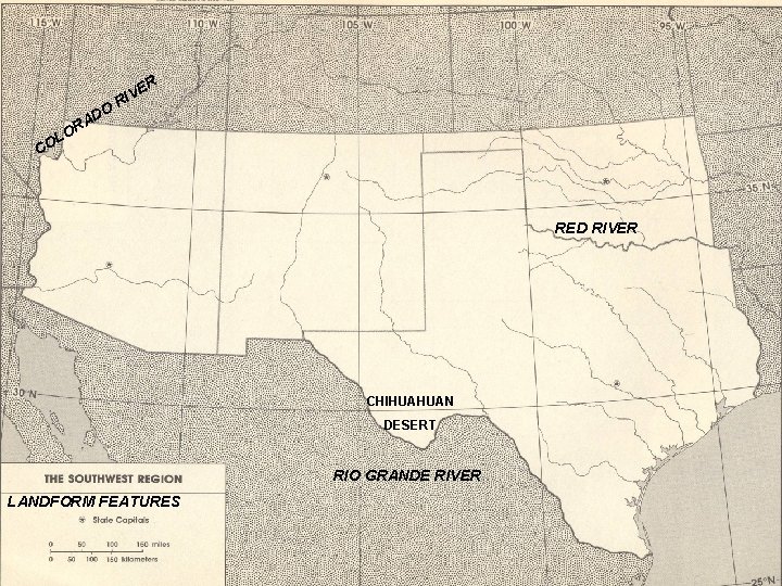 R O D RA VE RI LO CO RED RIVER CHIHUAHUAN DESERT RIO GRANDE
