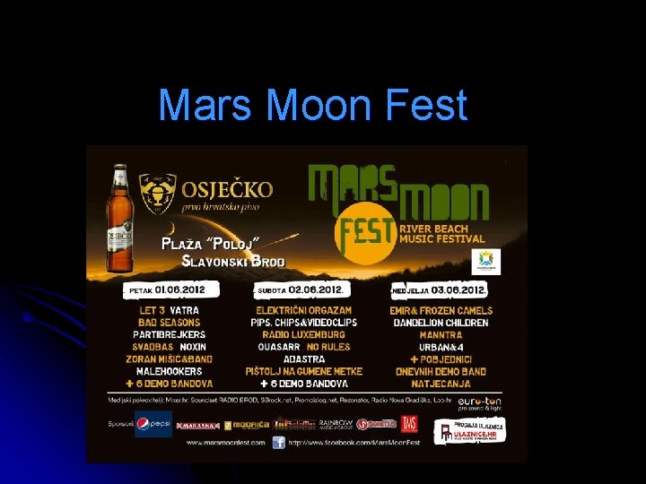 Mars Moon Fest 