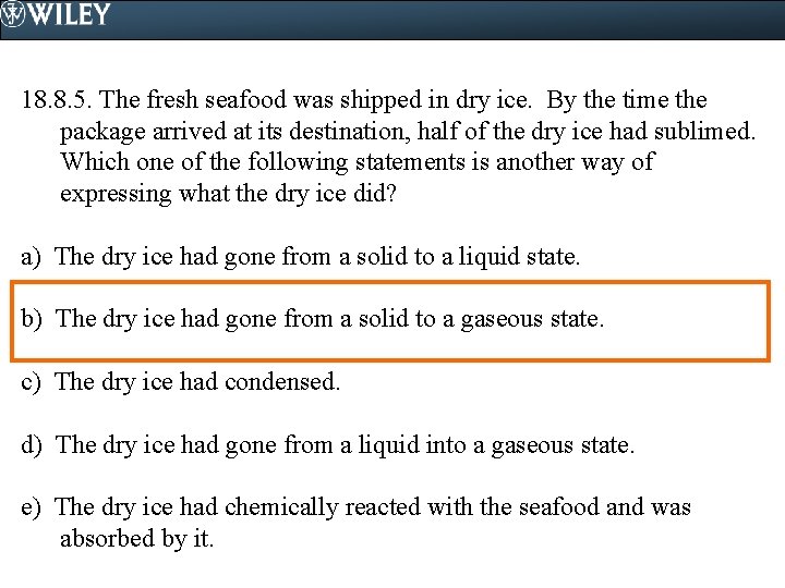 18. 8. 5. The fresh seafood was shipped in dry ice. By the time